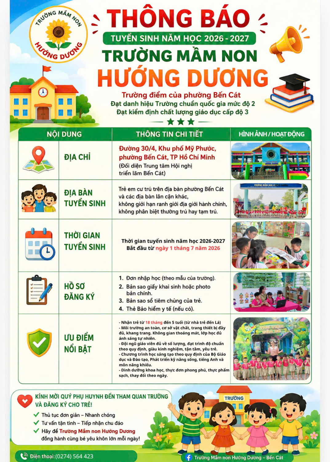THONG BAO TUYEN SINH T7 26