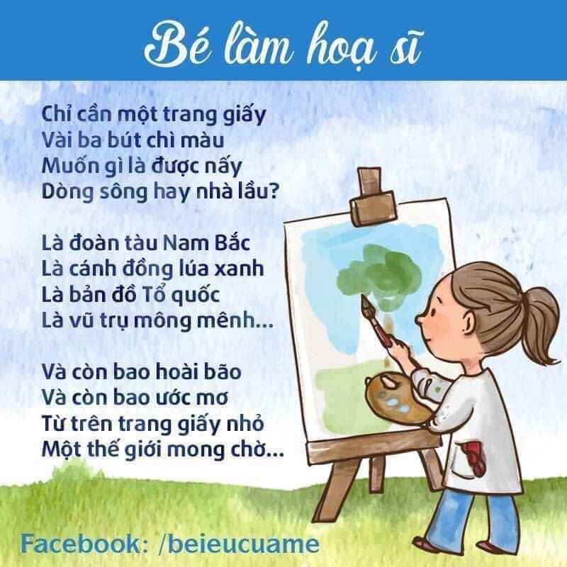 Một Số Bài Thơ Hay Mẹ Dạy Bé Mùa Nghỉ Dịch Covid-19 - Phần 4 | Mầm Non Hoa  Hồng